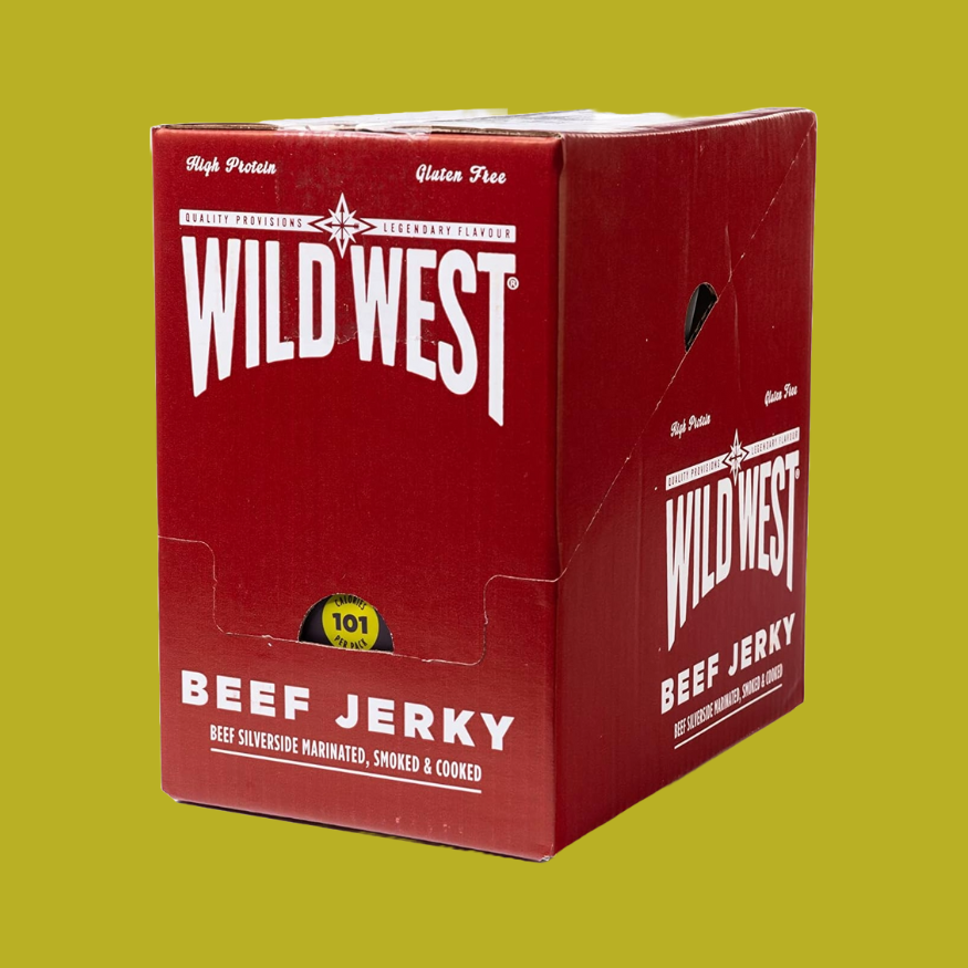 Wild West Beef Jerky Jalapeno (Pack of 12)