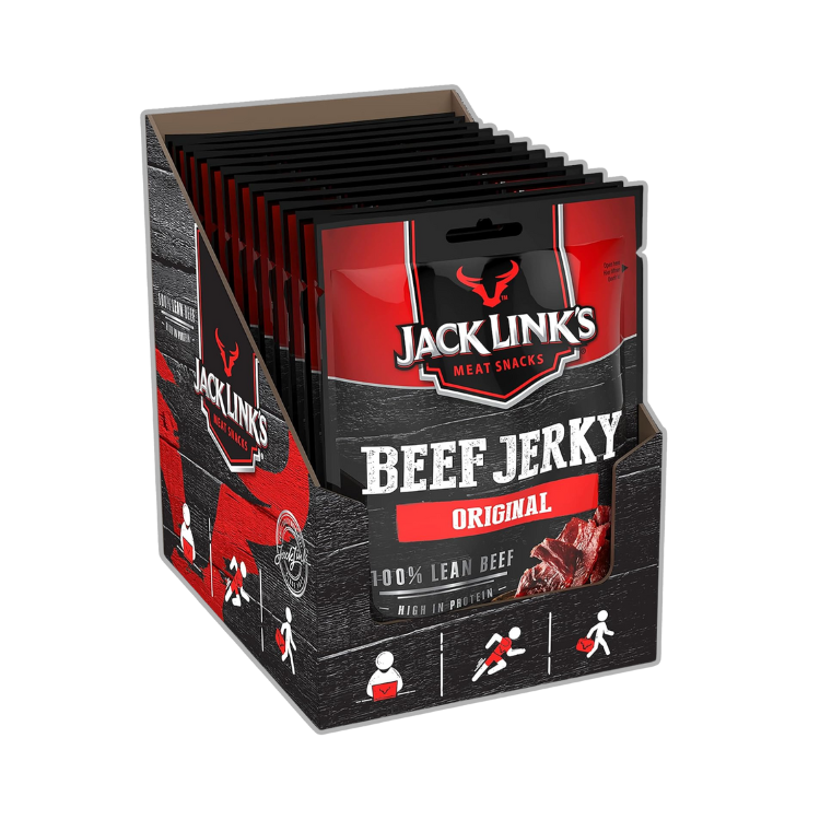 Jack Links Beef Jerky Original 12 x 25G