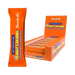 Barebells Peanut & Caramel Protein Bar unwrapped showing peanut and caramel layers