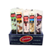 Assorted soft nougat bars in multiple flavours arranged in a box