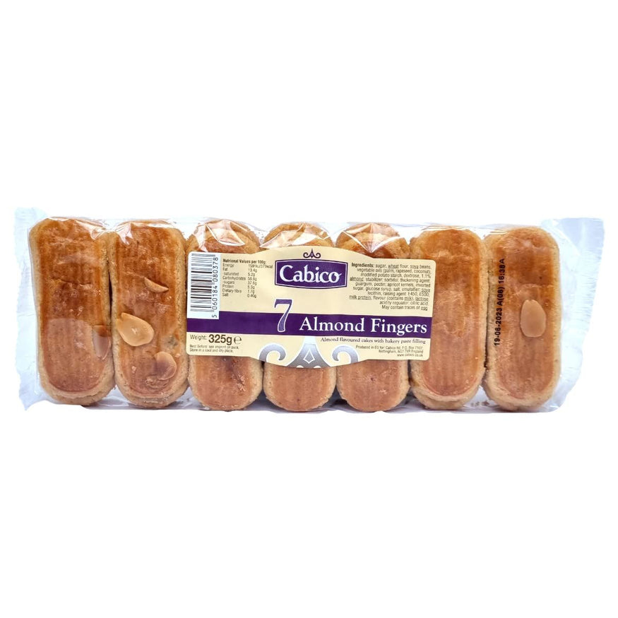 Cabico Almond Fingers 325g - 7 Fingers