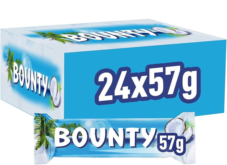 Bounty Chocolate Bars 24 x 57g