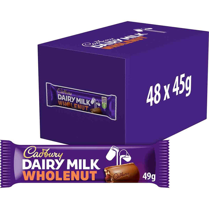 Cadbury Wholenut 48 x 45g