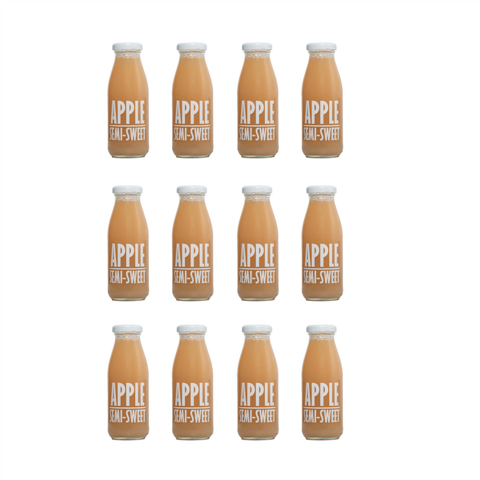 Pressuice Semi Sweet Apple Juice 250ml x 12 - Pack of 12