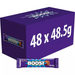 Multi-pack box of 48 Cadbury Boost chocolate bars, 48.5 g each, in purple Cadbury-branded packaging showing the Boost logo and individually wrapped bars.