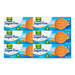 Gullon Sugar Free Digestive Biscuits pack of 6 — six 400g retail packs displayed showing the Gullon brand and 'sugar free' digestive biscuit labeling