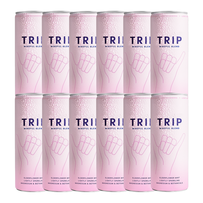 Trip Mindful Blends Elderflower Mint Drink 250ml x 12