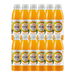 Vit Hit Detox Mandarin & Orange Vitamin Drink 12-pack display with fresh citrus fruits.