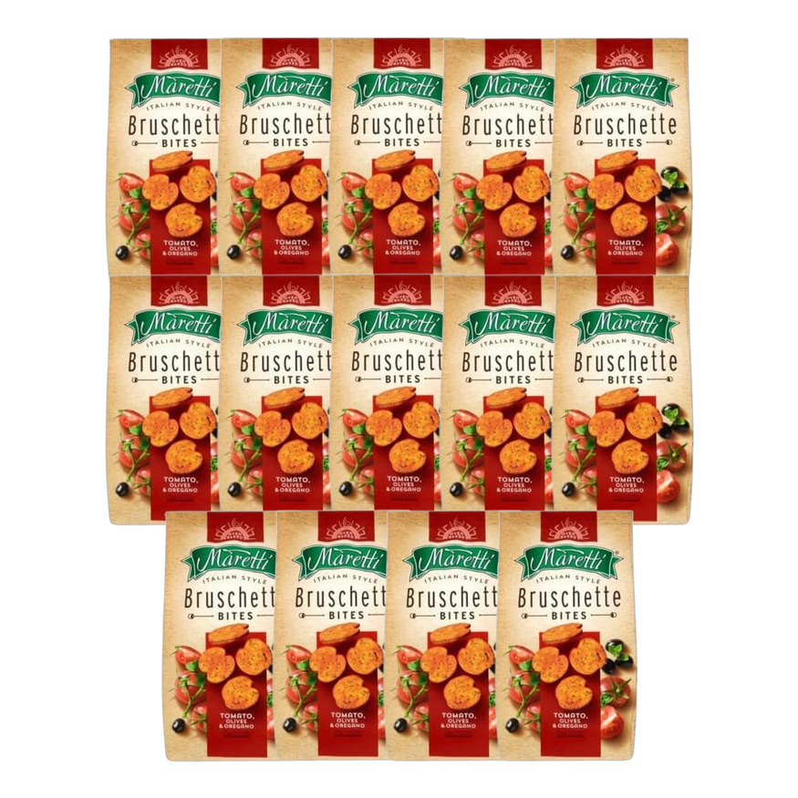 Maretti Tomato Bruschette Chips 70g (Pack of 14)