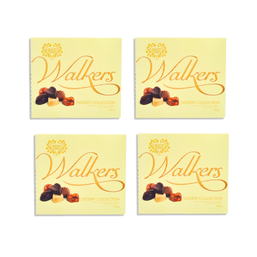 Walkers Dessert Selection Chocolate Gift Box showcasing premium assorted chocolates.