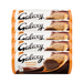 Pack of 5 Digestive Chocolate Orange Biscuits on white background